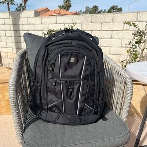 Stylish Black and Gray Men's Backpack